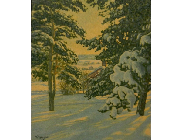 Картинка Декабрь в лесу, AM0551