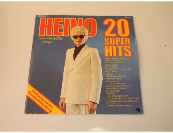 Виниловая пластинка HEINO 20 super hits, AM0873