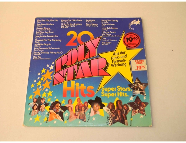 Виниловая пластинка Poly Star 20 hits, AM0896